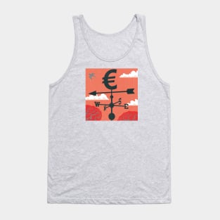 Caspian_euro weather vane Tank Top